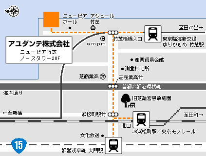 �A���_���e�̒n�}